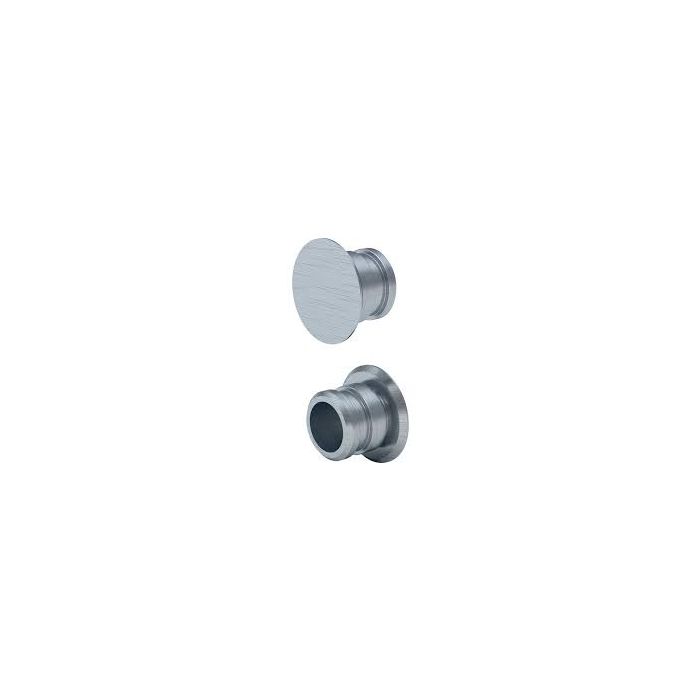 Set of fixing bolts made of aluminium, for Geberit Monolith side cladding pair aluminiumm brushed 131.112.TA.1