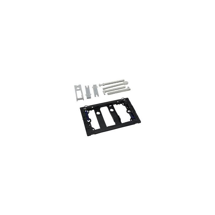 The Geberit conversion set for flush plates Danceline is designed to facilitate the replacement of specific models, including 240.935.00.1, 241.875.00.1, and 241.873.00.1. This set provides an easy solution for updating or changing the flush plate while e