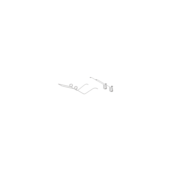 Geberit springs for cistern lid (2 pc.)   242.486.00.1 242.486.00.1 Spring set to cistern lid Geberit Monolith sanitary module. 2. 242.387.00.1 Actuator lever and support for Geberit Monolith sanitary module. 3