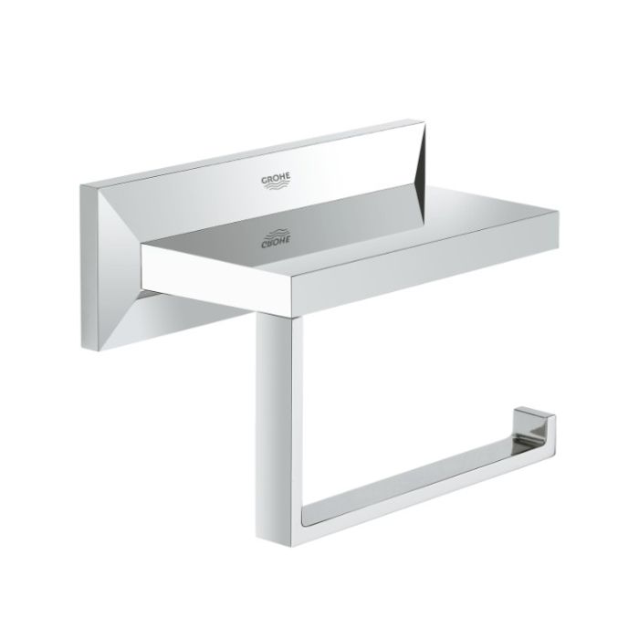 Grohe 40499 SPA Allure Brill. Toilet Roll Holder 40499000 Bathroomsuites, Allure Brilliant Paper Holder w/o cover Grohe 40499 SPA Allure Brilliant  Toilet Roll Holder 40499000