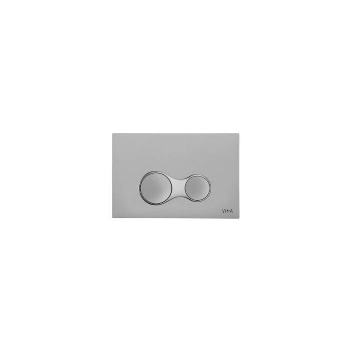 Vitra Sirius Control Panel  Matte Chrome-Glossy Chrome 740-0485