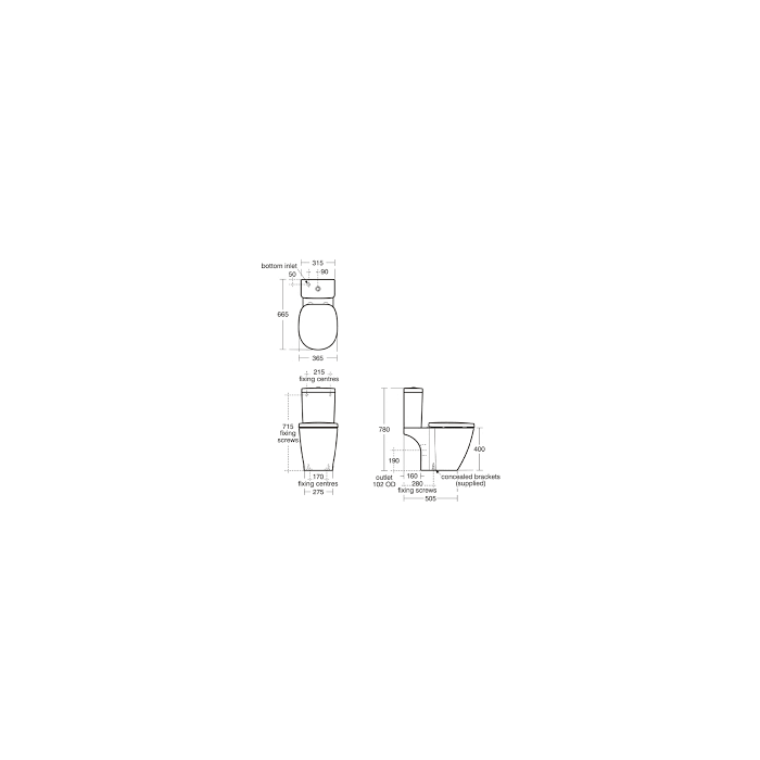 IDEAL STANDARD CONCEPT E7998