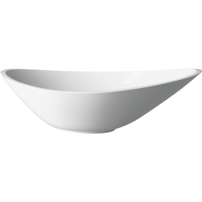Eliza 564x323mm 0TH Resin Washbowl - White MTS0014