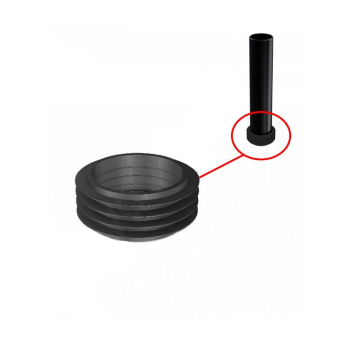Geberit  119.668.00.1 Oli Grohe Siamp Concealed Cistern Clean Water Pipe Seal