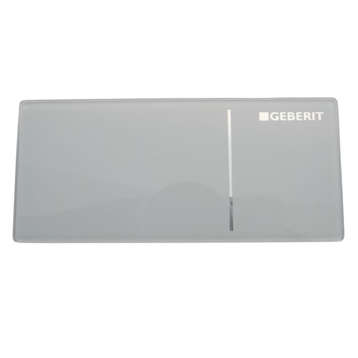 Geberit flush plate for remote flush actuation type white   242.957.SI.1