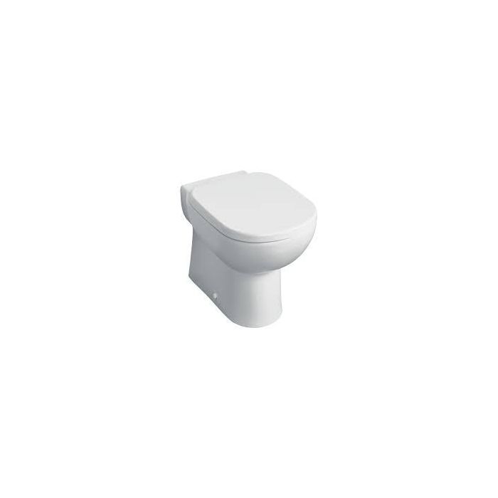 Ideal Standard T3279 Tempo back-to-wall toilet bowl with horizontal outlet Only White