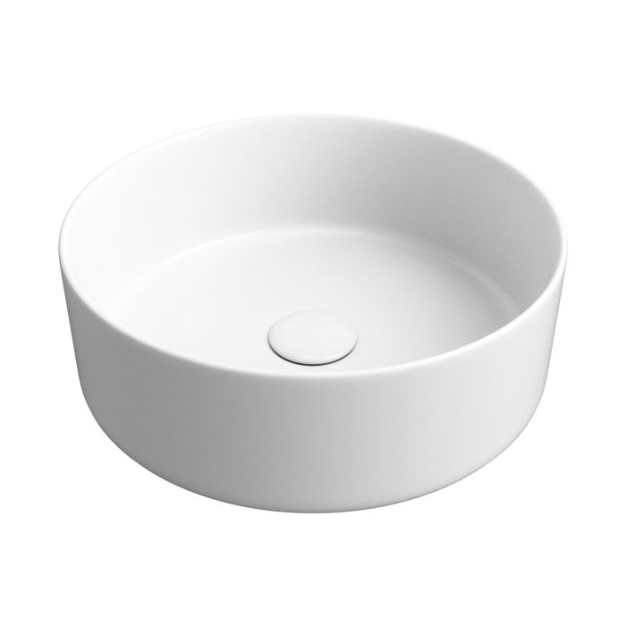 Kingston 355mm Ceramic Round Washbowl & Waste