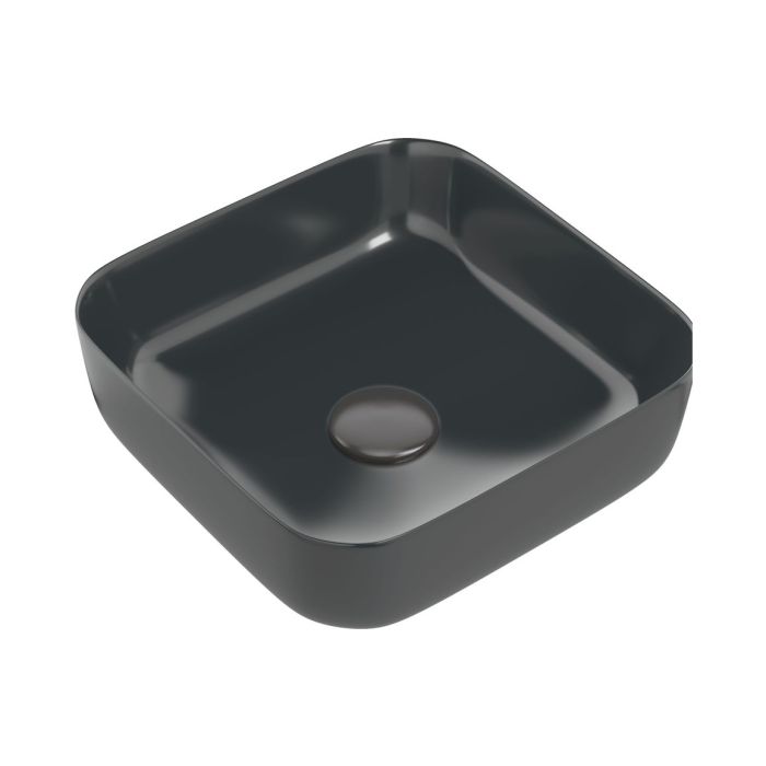 Kingston 400mm Ceramic Square Washbowl & Waste