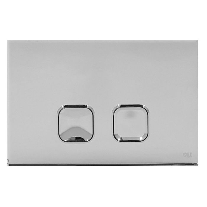 Oli Plain Dual double-button flush plate, polished chrome
OL0070827