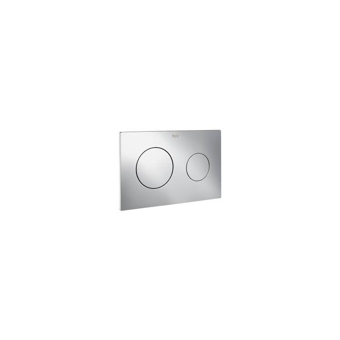 Roca Plate L2 operating panel chrome finish A890087001