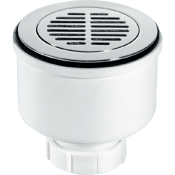 McAlpine 90mm Vertical Shower Trap ST90CPB-S-V