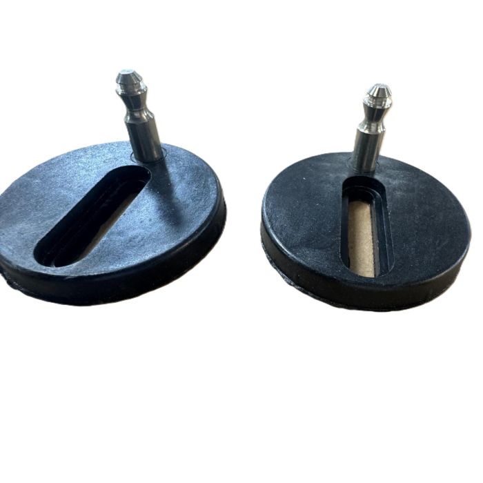 Toilet Seat Hinge, Top Fix WC Toilet Seat Hinges Fittings for WC Toilet Blind Holes Replacement