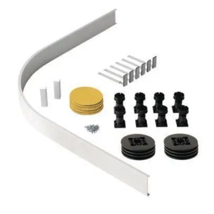 Twyford Tray Quad Legset & Panel Kit TR6011WH