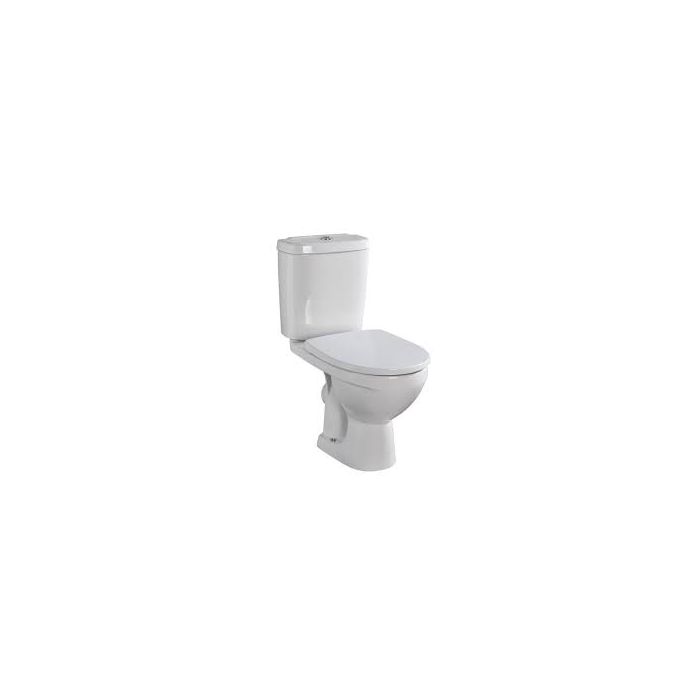 Twyford Refresh Toilet Seat & Cover SS Hinges RE7815WH