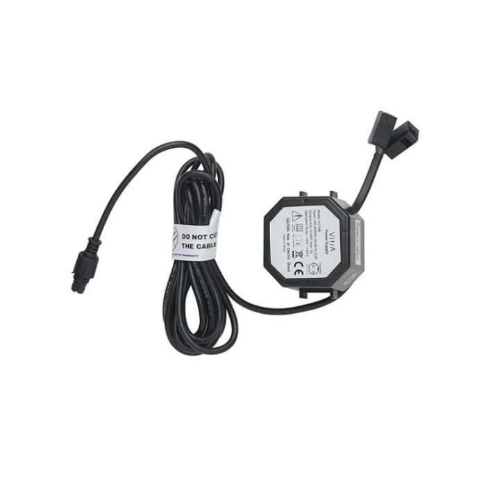 Vitra 300-1029 Photocell Battery / Control Panel Sensor Adapter

a Vitra 437188 power supply, which is an electrical transformer designed for use with Vitra products, particularly sensor flush plates in concealed cisterns. It converts 185-264VAC input t