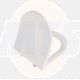 Vitra toilet seat Duroplast Metal  hinged  overheadsqueeze 131-003-001