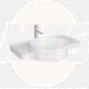 Vitra countertop Sink 70 cmWith central tap hole, without overflow hole 7224B403-0041