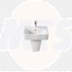 SENSO SQUARE 450X440MM 1TH BASIN   WHITE A32751T000