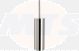 Barcelona  TOILET BRUSH HOLDER - CHROME