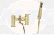 Nashville BATH SHOWER MIXER BRUSHED BRASS