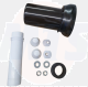 Vitra STRAIGHT PIPE SET FOR CONCEALED CISTERN SECOND FIX PACK CONTAINS 1 X 426050YP, 426051YP, 426052YP, 426053YP,426087YP 437580YP