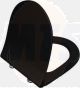 Vitra Sento Slim Toilet Seat, Soft Close, Matte Black 120-083-009