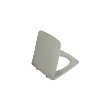 Vitra Metropole Slim Toilet Seat Soft Close Easily Removable Matte Beige 122-020R009