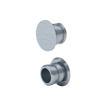 Set of fixing bolts made of aluminium, for Geberit Monolith side cladding pair aluminiumm brushed 131.112.TA.1