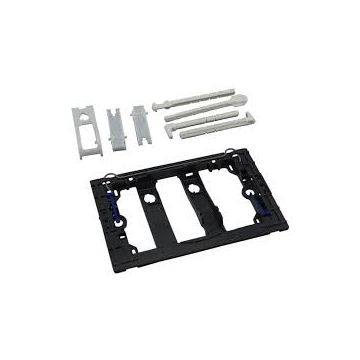The Geberit conversion set for flush plates Danceline is designed to facilitate the replacement of specific models, including 240.935.00.1, 241.875.00.1, and 241.873.00.1. This set provides an easy solution for updating or changing the flush plate while e