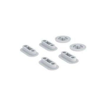 Geberit 244.304.00.1 Set of buffers for WC seat ring and WC lid, for Geberit AquaClean Sela / Alba / Tuma