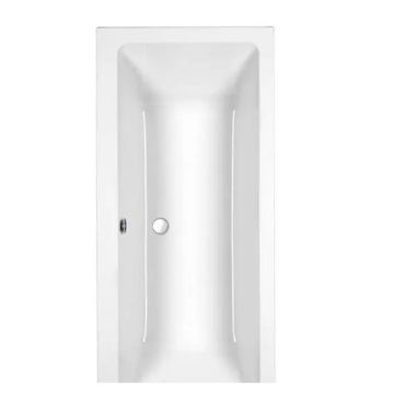 Roca The Gap double-ended bath 1700 x 700mm - 0 taphole (reduced capacity) Z024722000