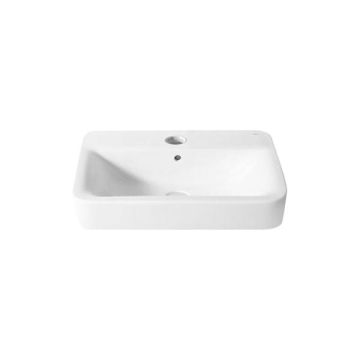 SENSO SQUARE 550MM 1TH BASIN WHITE 32751C000