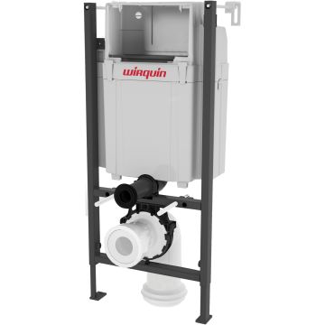 Wirquin Macdee Initio 0.8m WC frame only without push plate 50120511