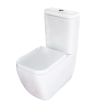 Cooke & Lewis Affini White Close-coupled Toilet with Soft close seat 5397007210316