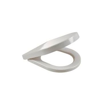 Celmac 20721512 Disco D shaped Seat and Cover WH 20721512