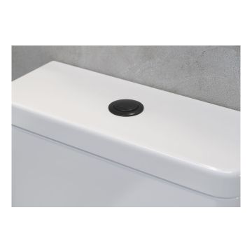 DUAL PUSH BUTTON COVER (CABLE) - BLACK