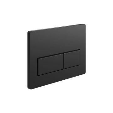 FLUSHPLATE RECTANGLE PUSH BUTTON BLACK
