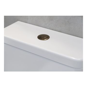 DUAL PUSH BUTTON CABLE BRUSHED BRONZE