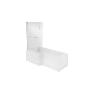 700 L SHAPE/P SHAPE END PANEL - WHITE