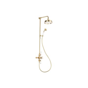 THERMO SHOWER KIT - BRUSHED BRASS