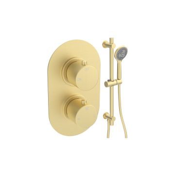 AURLumpurPK 2 - SHOWER VALVE & KIT BRASS