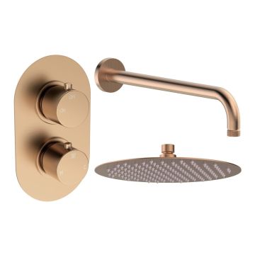 AURLumpurPK 1 - SHOWER VALVE & KIT BRONZE