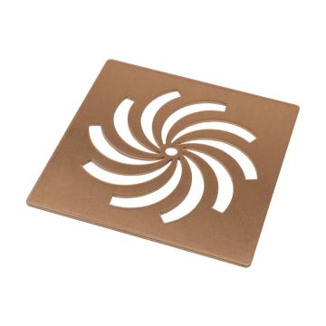 25MM DESIGNER SHOWER TRAY COVER - BRONZE