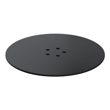 90MM MATT BLACK WASTE COVER ONLY