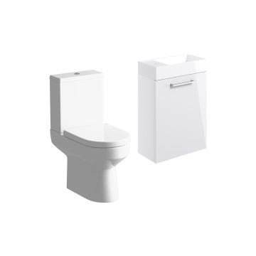 Region 410 WALL CLK PK WHITE GLO &  Lyon 