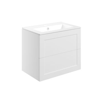 Bordeaux   615 WALL UNIT 2DRW & BASIN WHT