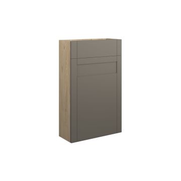  Glasgow  500 SLIM WC OAK CAB STONE FASCIAS