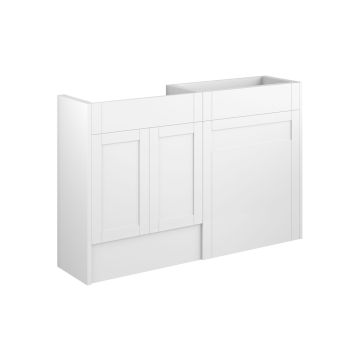  Glasgow  STD 1236 BASIN&WC OAK CAB/WHITE