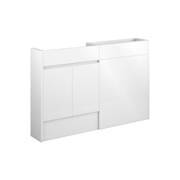  Valencia  SL 1236 BASIN&WC OAK CAB/WHITE GLOS