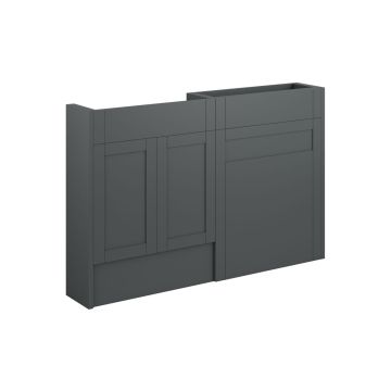  Glasgow  SL 1236 BASIN&WC OAK CAB/GRAPHITE